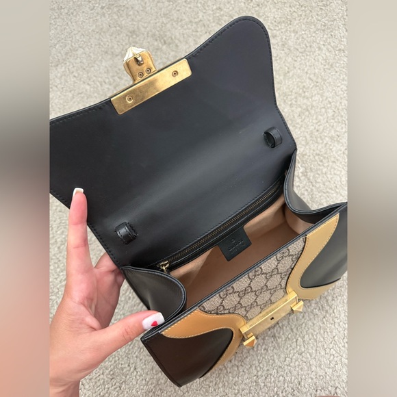 Gucci GG Supreme Monogram Osiride Top Handle Bag - Picture 17 of 17